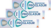 Sensodyne Tandpasta Pro Glasur Gentle Whitening 75ml - 3 Pack Voordeelverpakking - Oramint Oral Care Kit 6 Delig