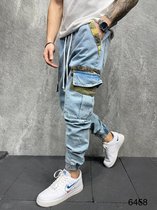 Herenjeans Beschadigde Denim Broek Slim Fit Skinny Zip Enkel Jongens Casual Stretch Broek Hip Hop Ripped Jeans Alle Taille Maten