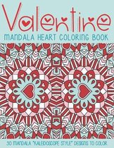 Valentine Mandala Heart Coloring Book