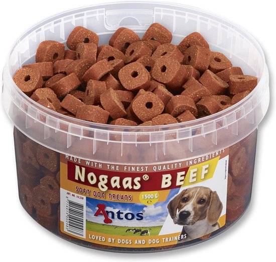 Honden snoep/koek - Trainingssnoepjes - Rund - Antos 1500 gr -Beloning