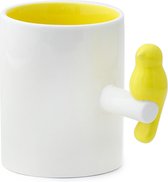 Mug,Tweet,300 ml,yellow,ceramic