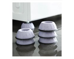 Wasmachine antislip Stks/partij Anti Vibratie Voeten Pads Rubber Benen Slipstop Stille Skid Raiser Mat Wasmachine Ondersteuning Dempers Stand Meubels