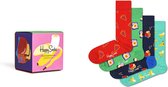 Happy Socks Food For Thought Socks Gift Box (4-Pack) - Maat 36-40