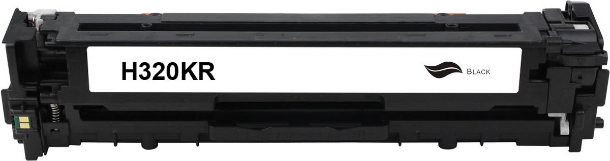 HP CE320A 128A Toner Zwart 2000 Pagina's - Huismerk Compatible - LaserJet Pro CM1415fn CM1415FNW CP1525n CP1525nw - CE320A compatible alternatief