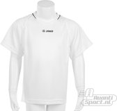 Jako Shirt Fire KM - Sportshirt - Kinderen - Maat 116 - White;Black