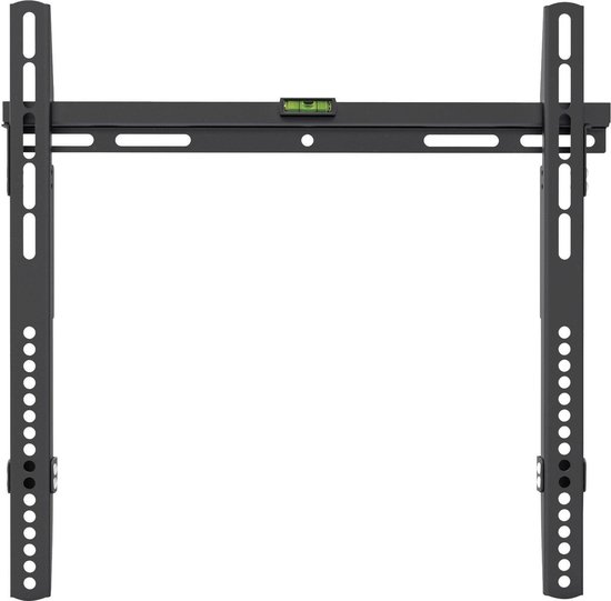Hama Fixed TV Wall Mount (TV Wall Mount Extra Flat, 40 kg Max, Robust, for LCD/LED/OLED/Plasma Screens from 81 cm to 191 cm (32 to 75 inch), VESA Max 400 x 400