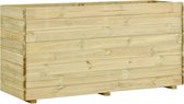 Everest Plantenbak verhoogd met bodem 150x50x75 cm grenenhout