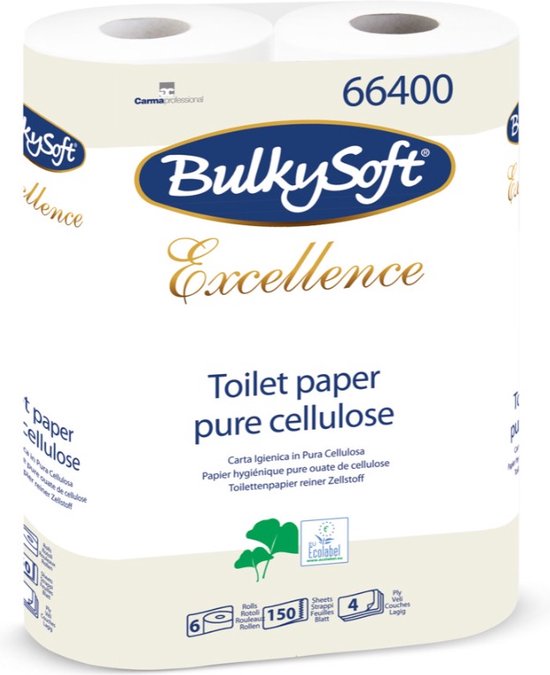 Bulky Soft, Toiletpapier, 4 laags, 60 rollen a 150 vel | bol.com