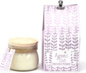 Soy wax Geurkaars in Kilner Jar - Pressed Peonie - 180ml - 30 Branduren