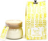 Soy wax Geurkaars in Kilner Jar - Citrus - 180ml - 30 Branduren