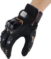 Motorhandschoenen - Zwart - Handschoenen Motor & Scooter - Maat L - Touchscreen - Bescherming