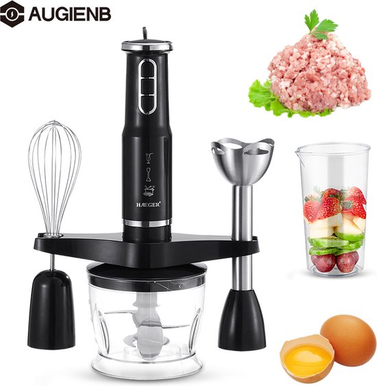 BLACK DECKER - Staafmixer - 1500W - 20 Instelbare Snelheden - Turbo