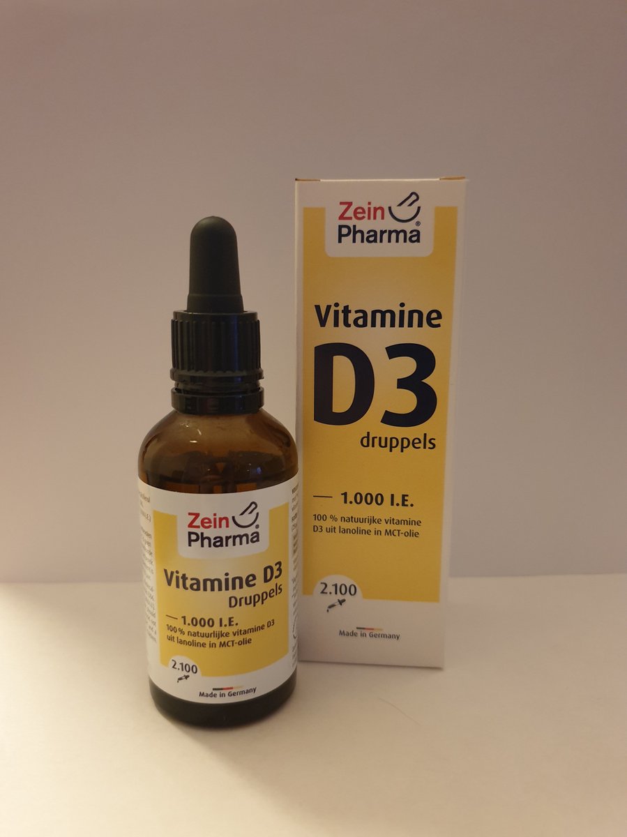 ZeinPharma vitamine D3 druppels 1000 I.E.