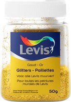 Levis Ambiance - Glitters Muur - Goud - 0.05KG