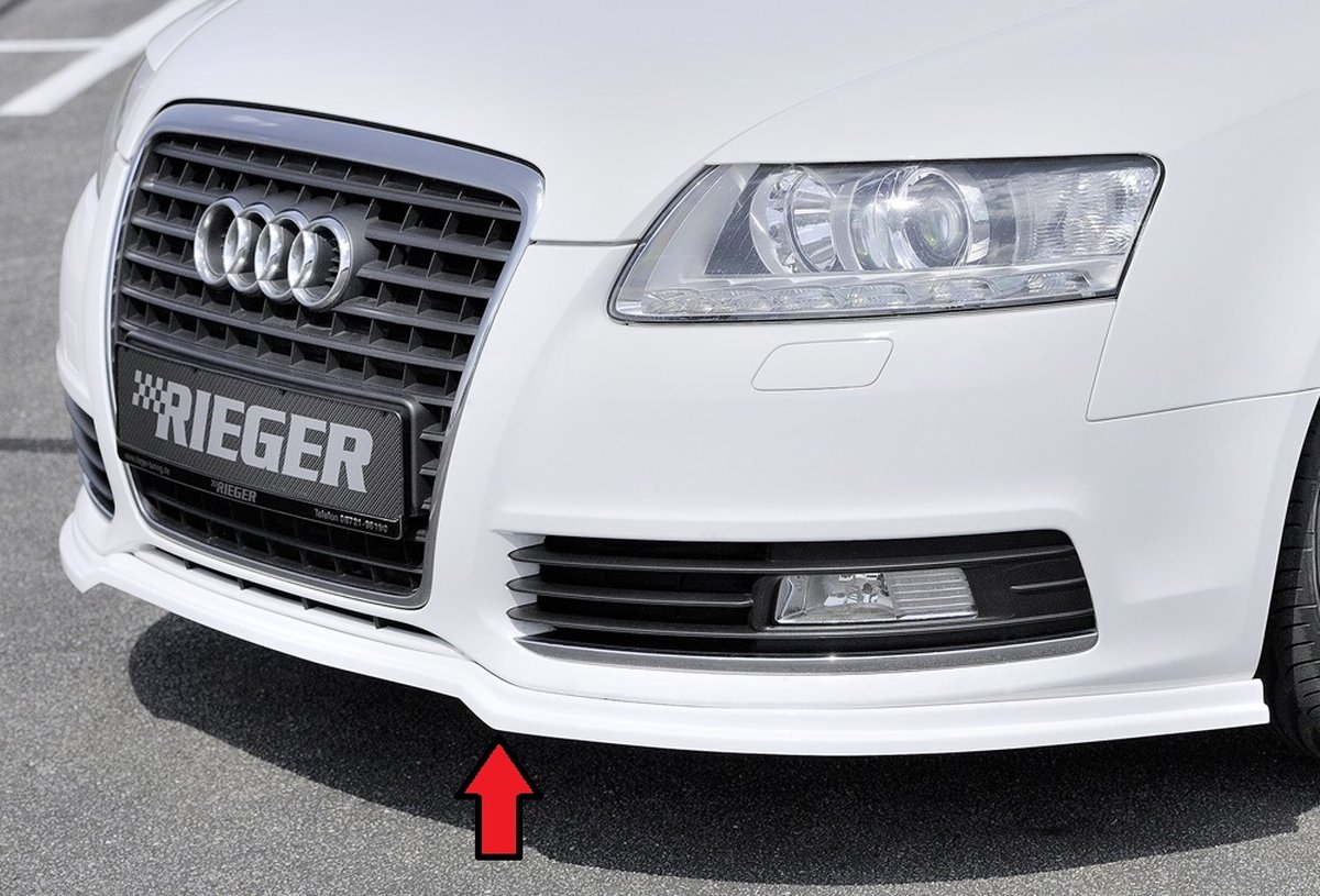 RIEGER - PERFORMANCE FRONT SPOILER - AUDI A6 4F FL - PRIMER