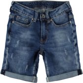 Indian blue jeans jongens denim stretch short - Maat 98