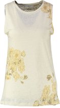 Yaya beige linnen top - Maat M