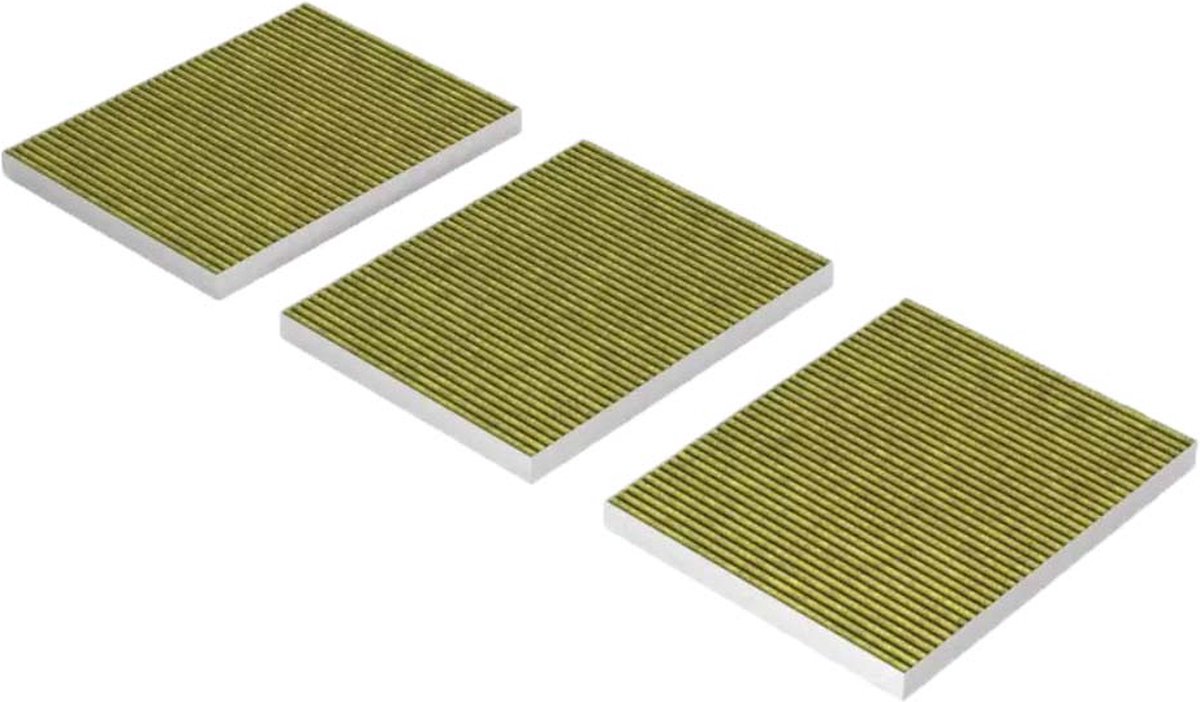 AllSpares Actieve Koolstoffilter geschikt voor Neff CleanAir Plus 17004039 / Z52JXB1X6 (3 stuks)