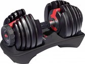 Hoobi®- Verstelbaar Dumbbell Set - Gewichten - Kunststof - 24 kg- Binnen Fitness Apparatuur- Dumbbels- Thuis sportschool- Halter gewichten
