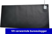 VH - Verwarmde bureaulegger 80 x 40 cm - Zwart