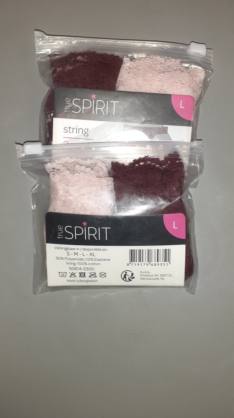 2 X TRUE SPIRIT String - 2 Pack L