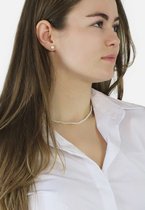 PROUD PEARLS® Parelketting met kleine pareltjes en zilveren sluiting