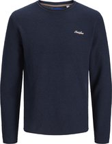 JACK&JONES ORIGINALS JORPAUL TONS KNIT CREW NECK DETAIL SN Heren Trui - Maat S