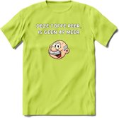 Deze toffe peer is geen 49 meer T-Shirt | Grappig Abraham 50 Jaar Verjaardag Kleding Cadeau | Dames – Heren - Groen - 3XL