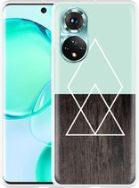 Honor 50 Hoesje Wood Simplicity - Designed by Cazy