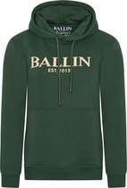 Dames Hoodie  Ballin 2110 Dark Green Size : XXL