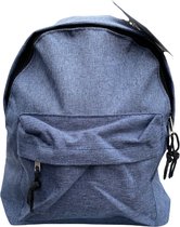 Kinder Rugzak - Blauw - 28CMx21CM- Peuters - Kleuters - Backpack - Ritssluiting - Kind - Voorvak