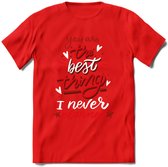 You Are The Best Thing - Valentijn T-Shirt | Grappig Valentijnsdag Cadeautje voor Hem en Haar | Dames - Heren - Unisex | Kleding Cadeau | - Rood - 3XL