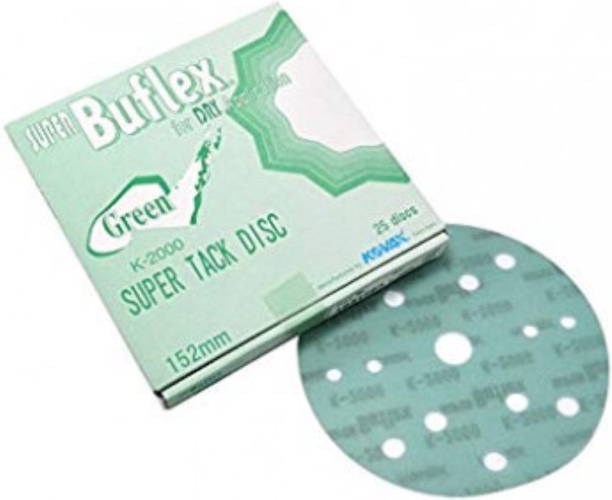 Kovax I Super Buflex I Green I K2000 I Disc I Schuurpapier