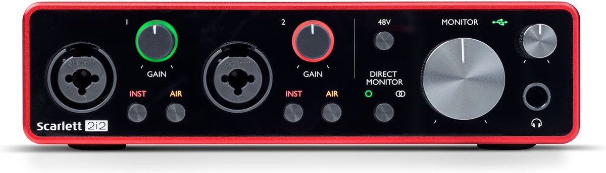 Focusrite Scarlett 2i2 3rd Gen - USB audio interface voor
