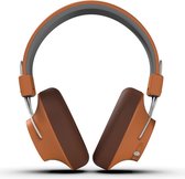 KREAFUNK aBEAT Headset Bedraad en draadloos Hoofdband Oproepen/muziek USB Type-C Bluetooth Oranje