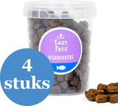 Easypets Vis Bites Knikkers - 4 x 500 ml