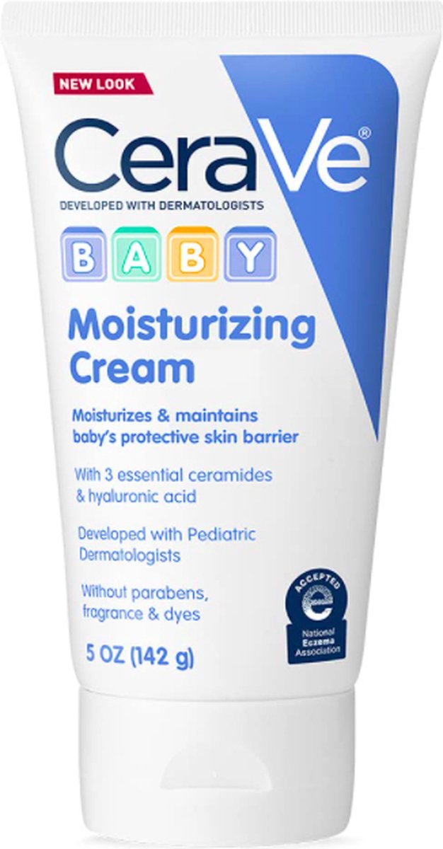 Goedkoopste CeraVe Baby Crème - Zachte vochtinbrengende crème met hyaluronzuur - Parabenen en geurvrij - 142g