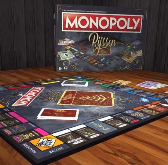 Thumbnail van een extra afbeelding van het spel Monopoly Rijssen - stedeneditie