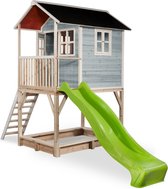 EXIT Loft 700 houten speelhuisje - blauw