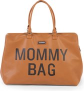Childhome Mommy Bag ® - Verzorgingstas - Lederlook - Bruin