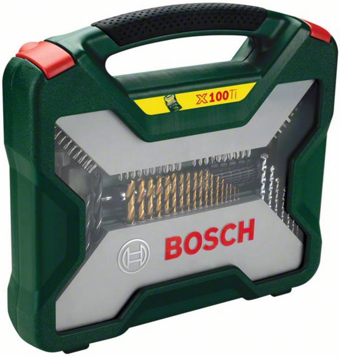Bosch X-Line borenset - 100-delig - Titanium Plus Serie - Voor hout, metaal en steen - Bosch