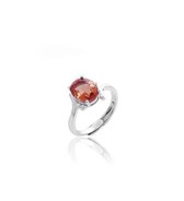 2bs jewelry dames ring, unieke natuurlijke Zultanite stenen ring, bedekt met zirkonia stenen, Valentijns cadeau. one-size