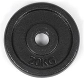#DoYourFitness - 20 kg 100% gietijzer halterschijven - Haltergewichten - 28/29 mm boring - Diameter 128mm, dikte 19mm