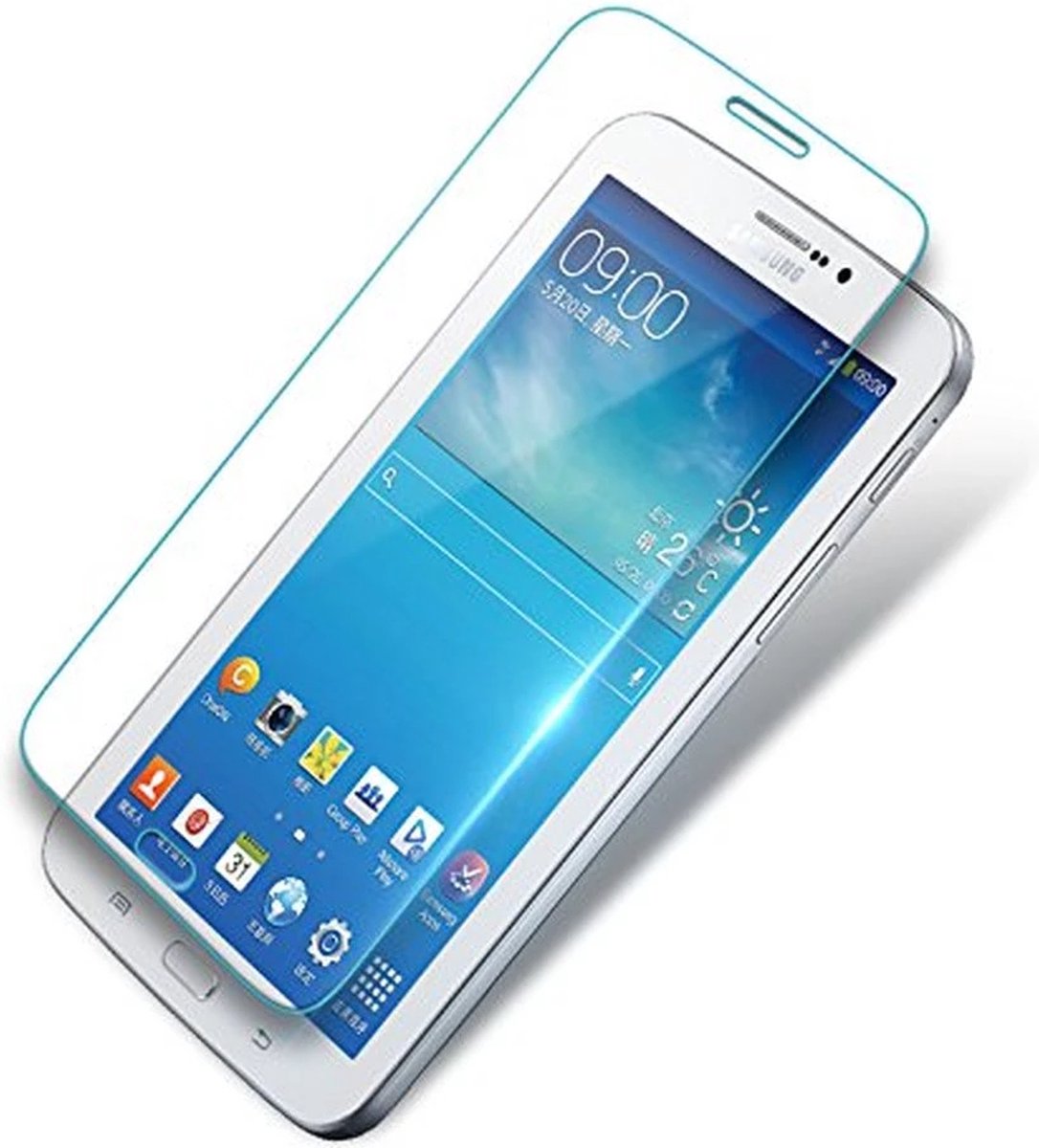 ScreenSafe High Definition Hydrogel screensprotector Samsung Galaxy Tab 3 8.0 (SM-T311) Slagvast / Mat (AAA)