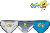 Spongebob onderbroek - Setje - Ondergoed - 3 broekjes - Maat 92/98