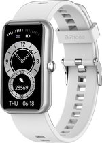 DrPhone Ai¹ Hydro – Smartwatch Aluminium – A-GPS - Stappenteller – Horloge – Waterdicht – IOS / Android - Vrouwen / Dames Horloge - Grijs