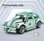 Moc Volkswagen Kever Herbie - Compitable Met Lego