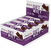 PhD Nutrition | Diet Whey Bar | Double Chocolate Brownie | Doos | 12 x 63 gram  | Snel afvallen zonder poespas!