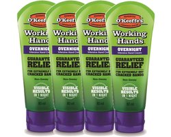 O'KEEFFE'S - Working Hands Overnight tube - 4 pak