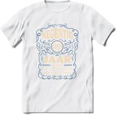 90 Jaar Legendarisch Gerijpt T-Shirt | Royal Blue - Ivoor | Grappig Verjaardag en Feest Cadeau Shirt | Dames - Heren - Unisex | Tshirt Kleding Kado | - Wit - XXL